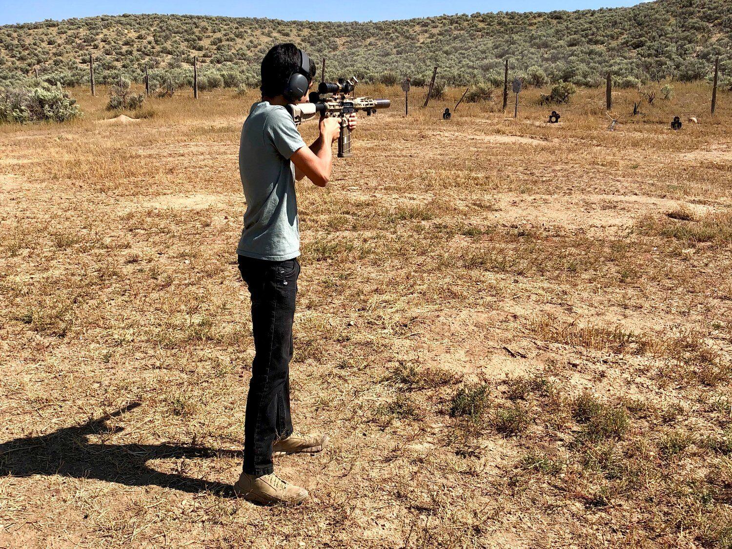 Shooting on BLM land